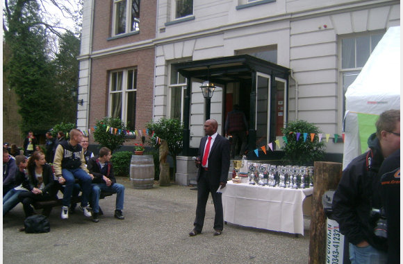de prijsuitreiking