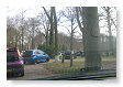 richting het veldje