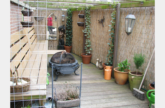 9 mei, oh was de tuin maar af