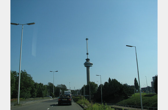 Onderweg zagen we de Euromast