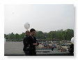 Je kon een ballon kopen voor het goede doel KiKa.