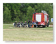 De brandweer zat er lekker bij