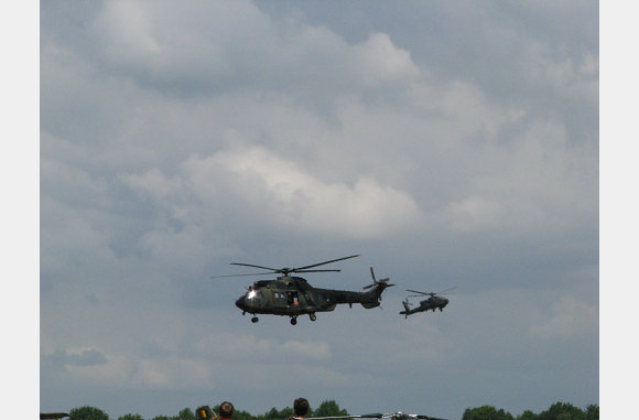 dansende helicopters