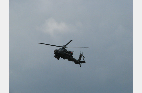 ook de andere helicopters mochten meedoen