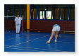 Ik ook nog maar ff badmintonnen.