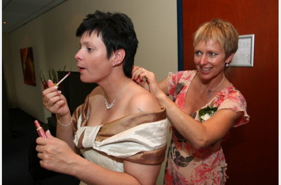 Ketting goed doen.