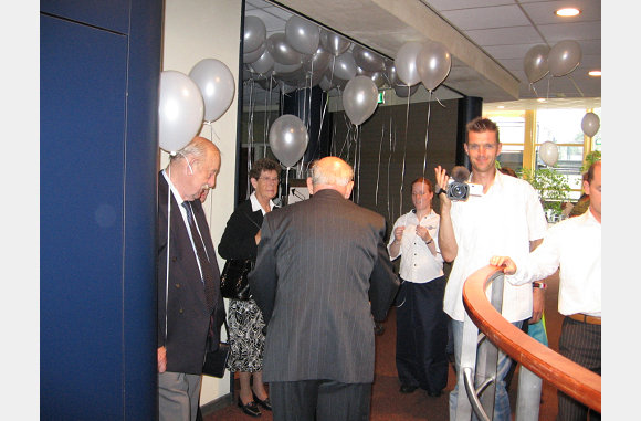Iedereen een ballon.