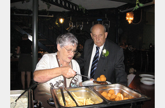 Ook die waren aan het smullen.