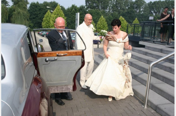 Ook stond er een mooie auto klaar.