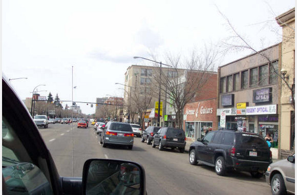 Ritje naar Edmonton.