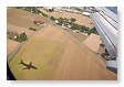 De landing wordt ingezet.